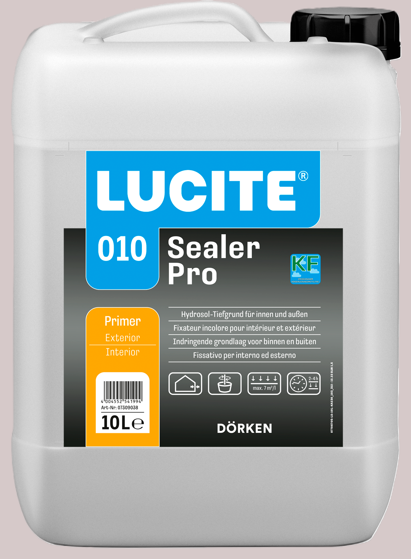 Dörken Lucite Sealer 1110T Diszperziós Mélyalapozó 10L -309038