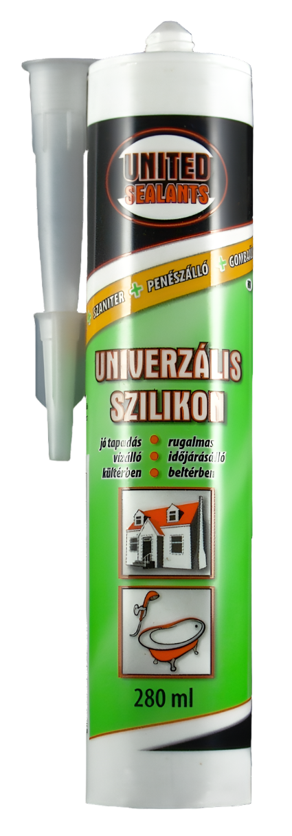 United Sealants Uni.Szilikon Szürke 280ML