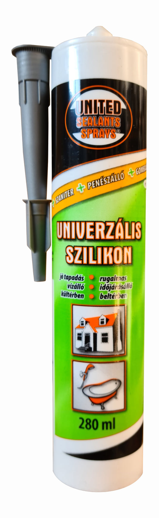 United Sealants Uni.Szilikon Manhattan Szürke 280ML