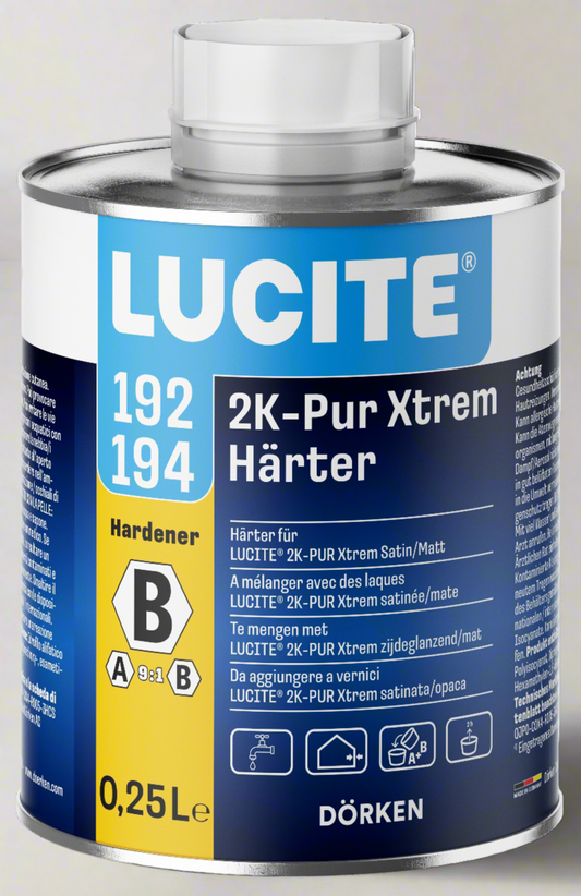 Dörken Lucite 2K-Pur Xtrem Harter 0,1L B komponens - 358728