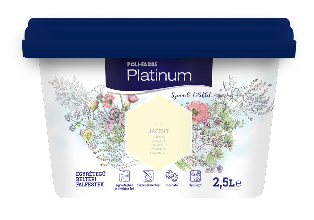 Platinum Beltéri Falfesték Jácint J10 2,5 L