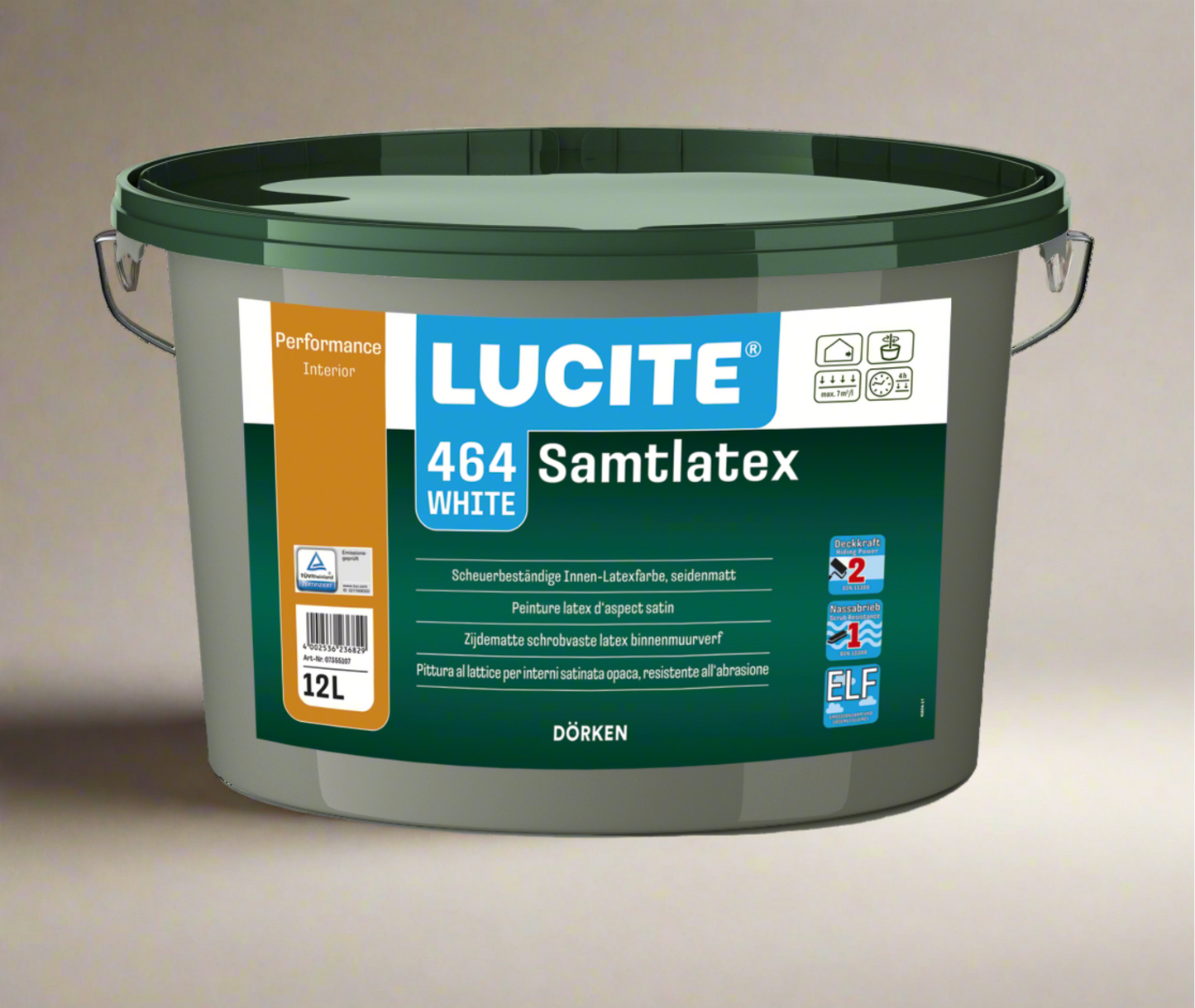 Dörken Lucite Samtlatex 10 5L -355106