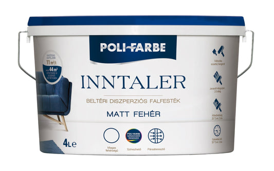 Inntaler Beltéri Falfesték Fehér 15 L