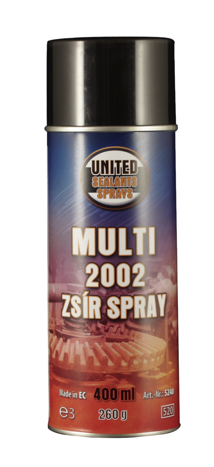 United Sprays Multi 2002 Zsír Spray 400ML