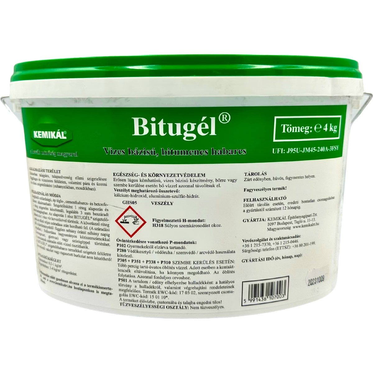 Bitugél 4Kg