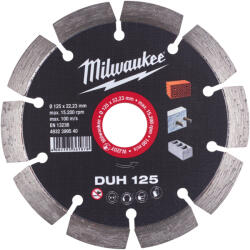 Milwaukee Gyémánttárcsa 125Mm Duh 932399540