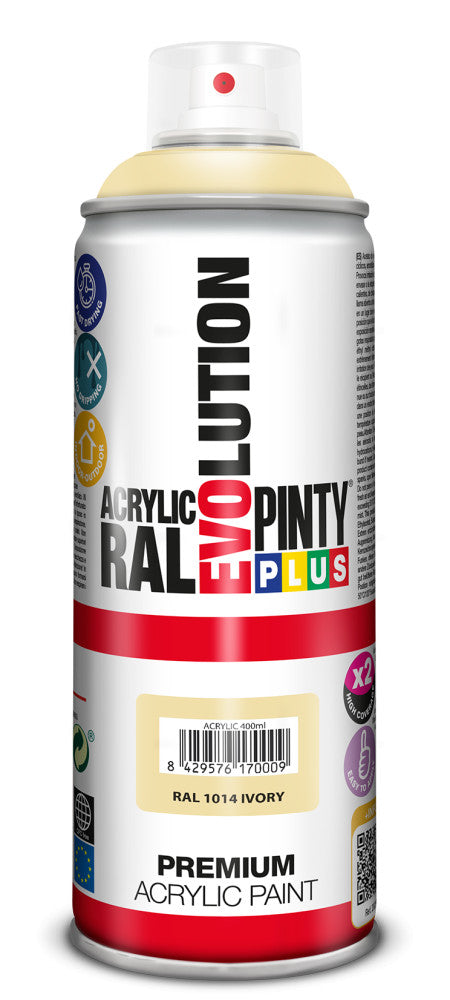 Pinty Plus Evo Akril Ral1014 Fényes 400ML