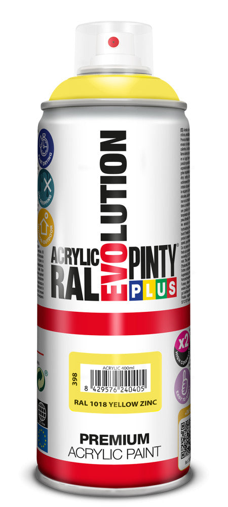 Pinty Plus Evo Akril Ral1018 Fényes 400ML