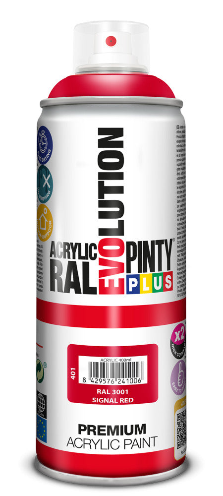 Pinty Plus Evo Akril Ral3001 Fényes 400ML