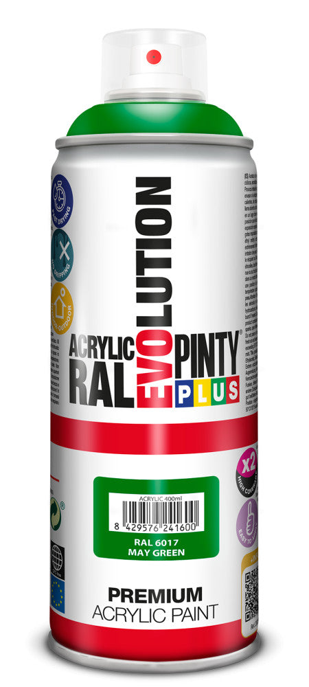 Pinty Plus Evo Akril Ral6017 Fényes 400ML