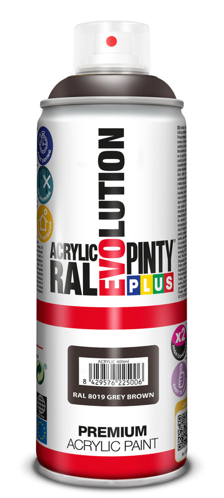 Pinty Plus Evo Akril Ral8019 Fényes 400ML