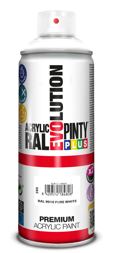 Pinty Plus Evo Akril Ral9010 Fényes 400ML