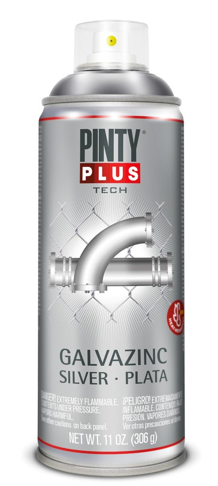 Pinty Plus Tech Horgany Spray Ezüst 400ML