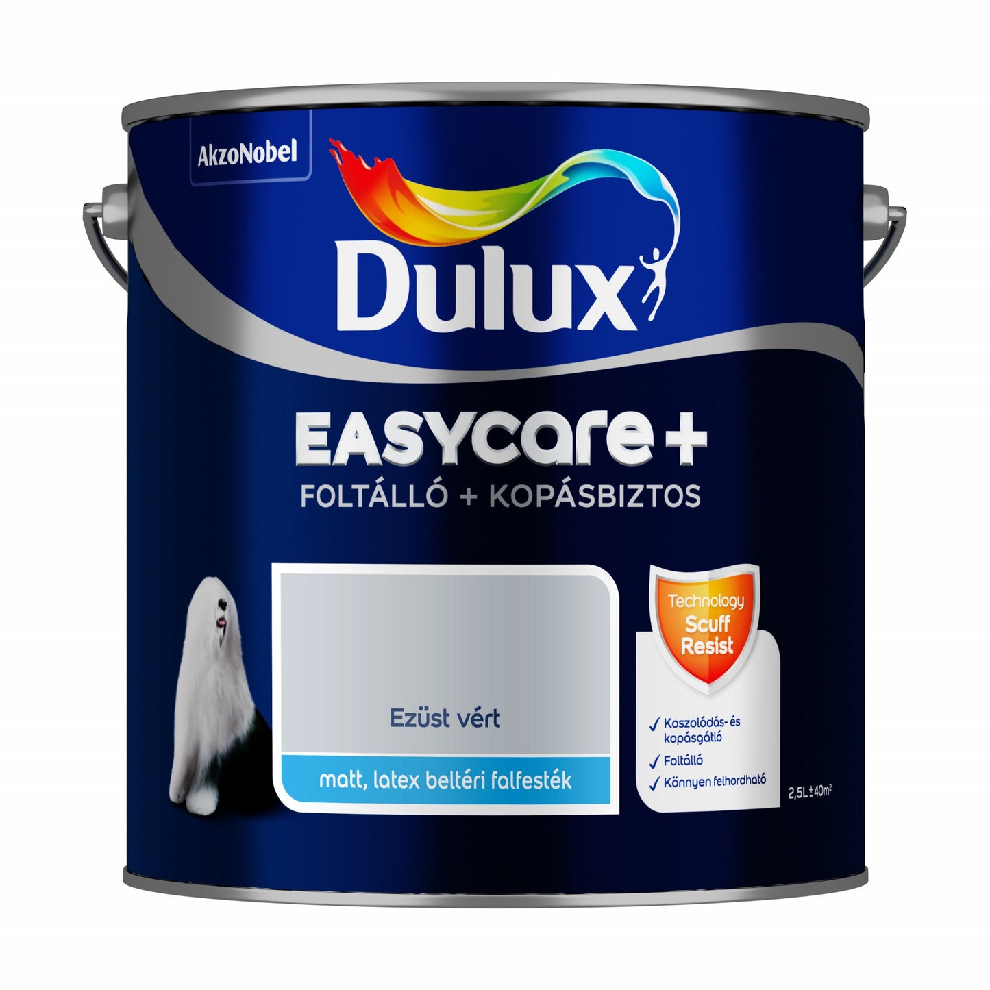 Easycare+ Ezüst Vért 2,5L