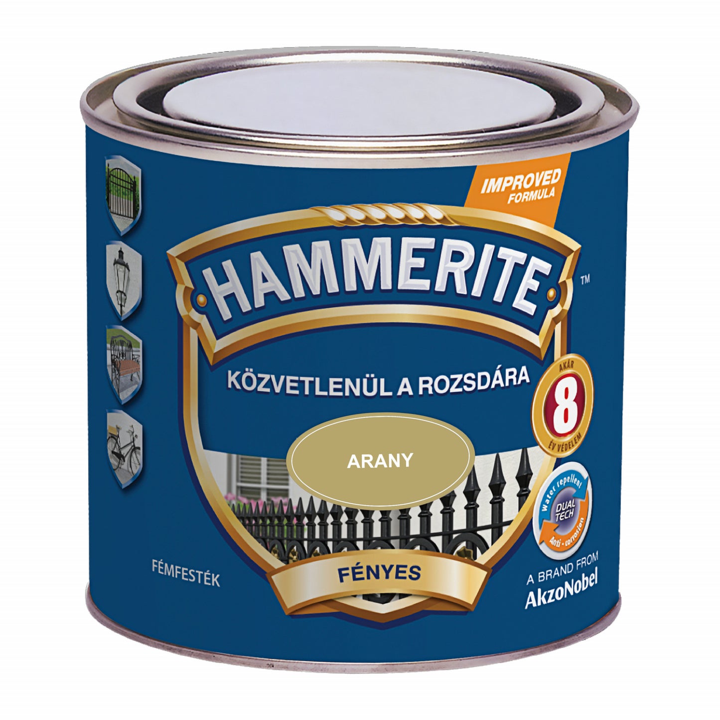 Hammerite Fényes Arany 0,25L