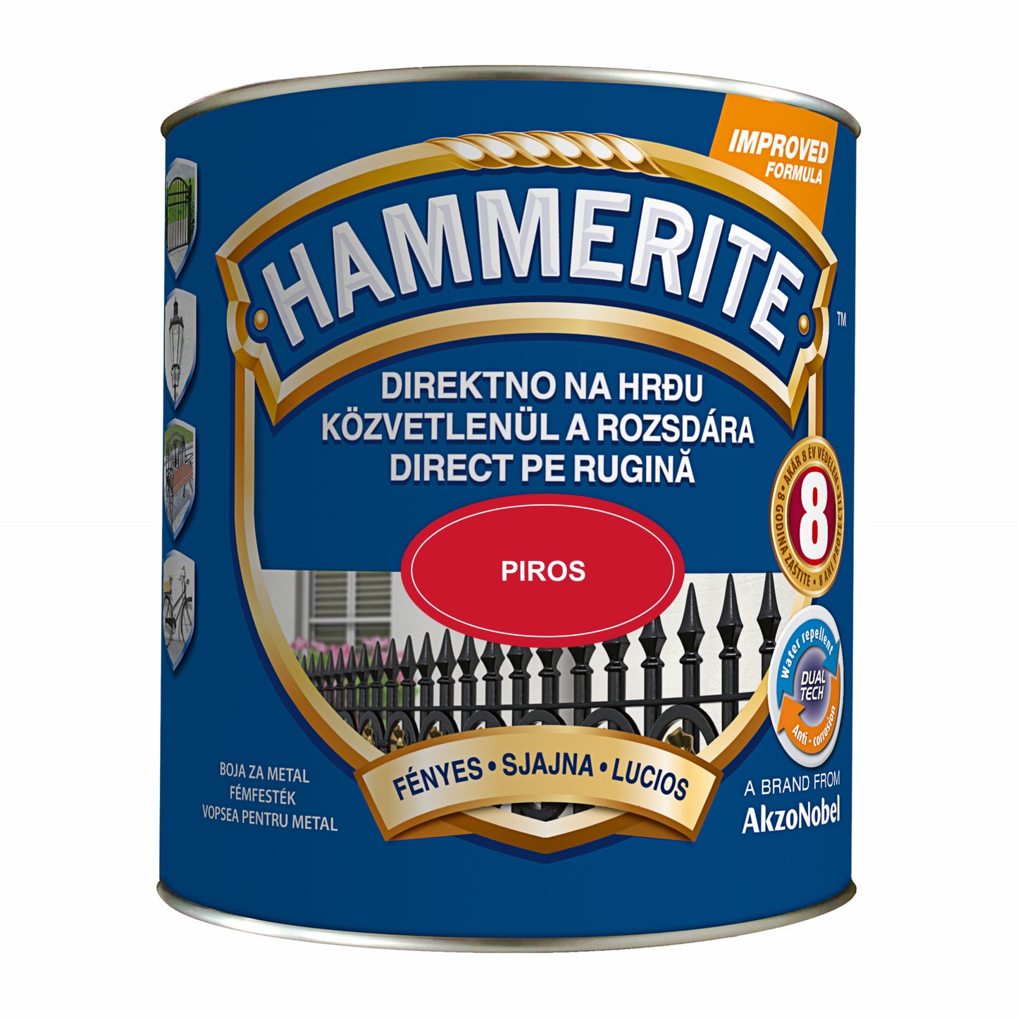 Hammerite Fényes Piros 2,5L