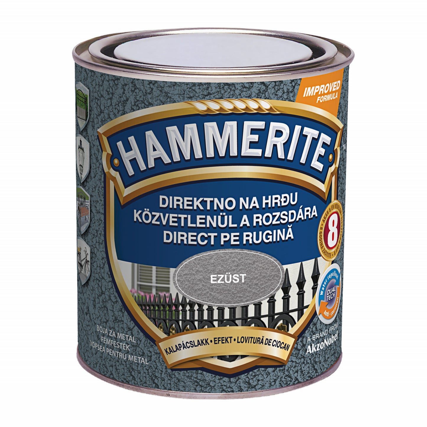 Hammerite Kalapácslakk Ezüst 0,75L