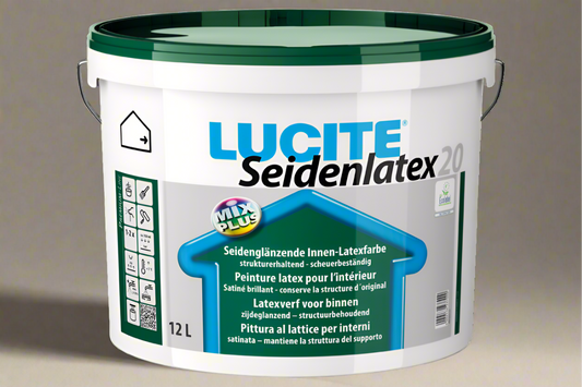 Dörken Lucite Seidenlatex 20 Fehér Selyemfényű 5L