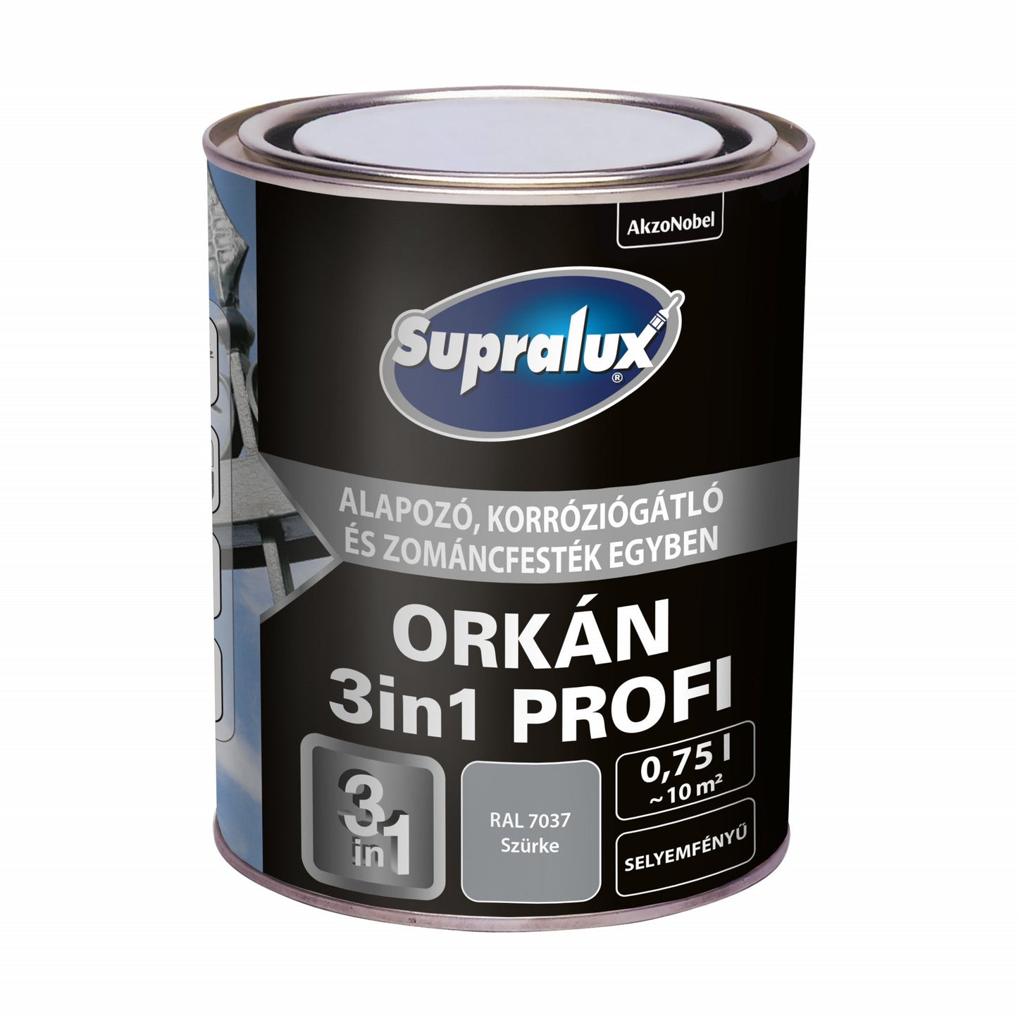 Supralux Orkán 3In1 Fekete 0,75L