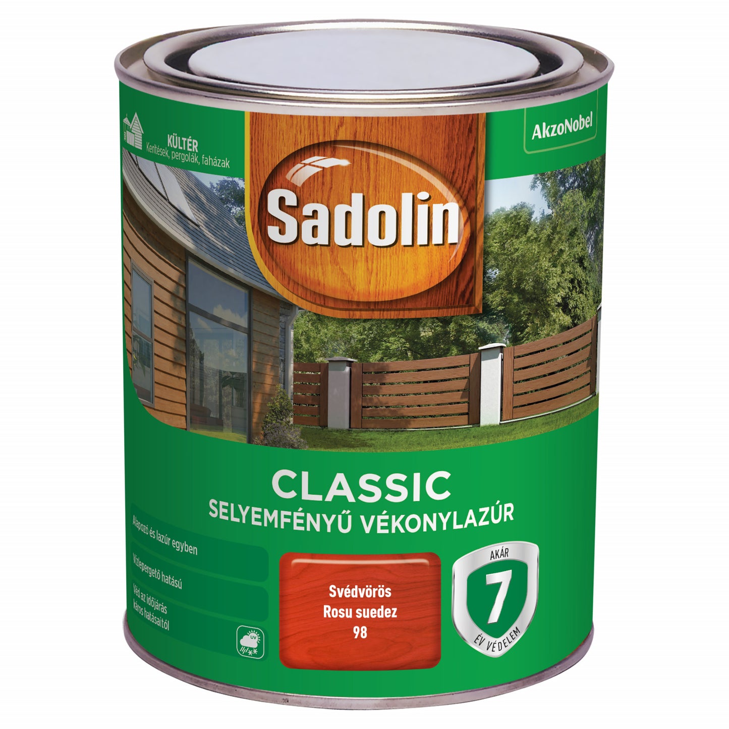 Sadolin Classic Svédvörös 0,75L