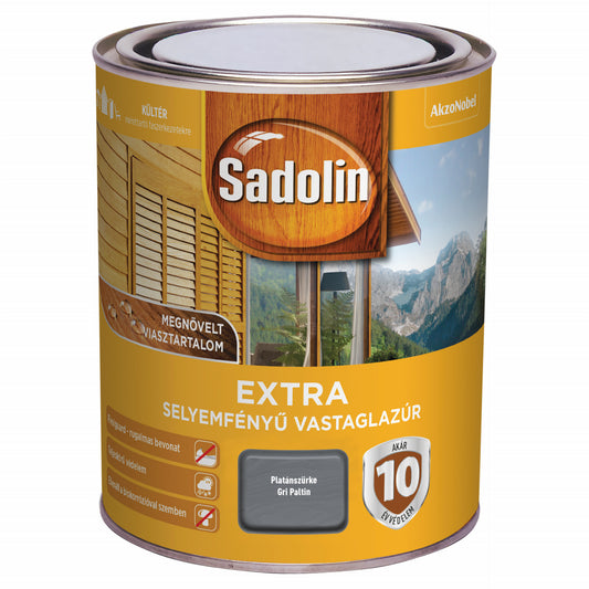 Sadolin Extra Platánszürke 0,75L