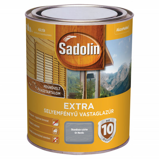 Sadolin Extra Skandináv Szürke 0,75L