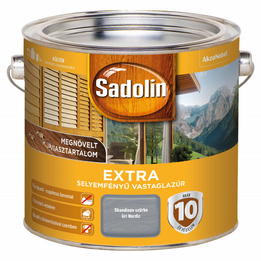 Sadolin Extra Skandináv Szürke 2,5L