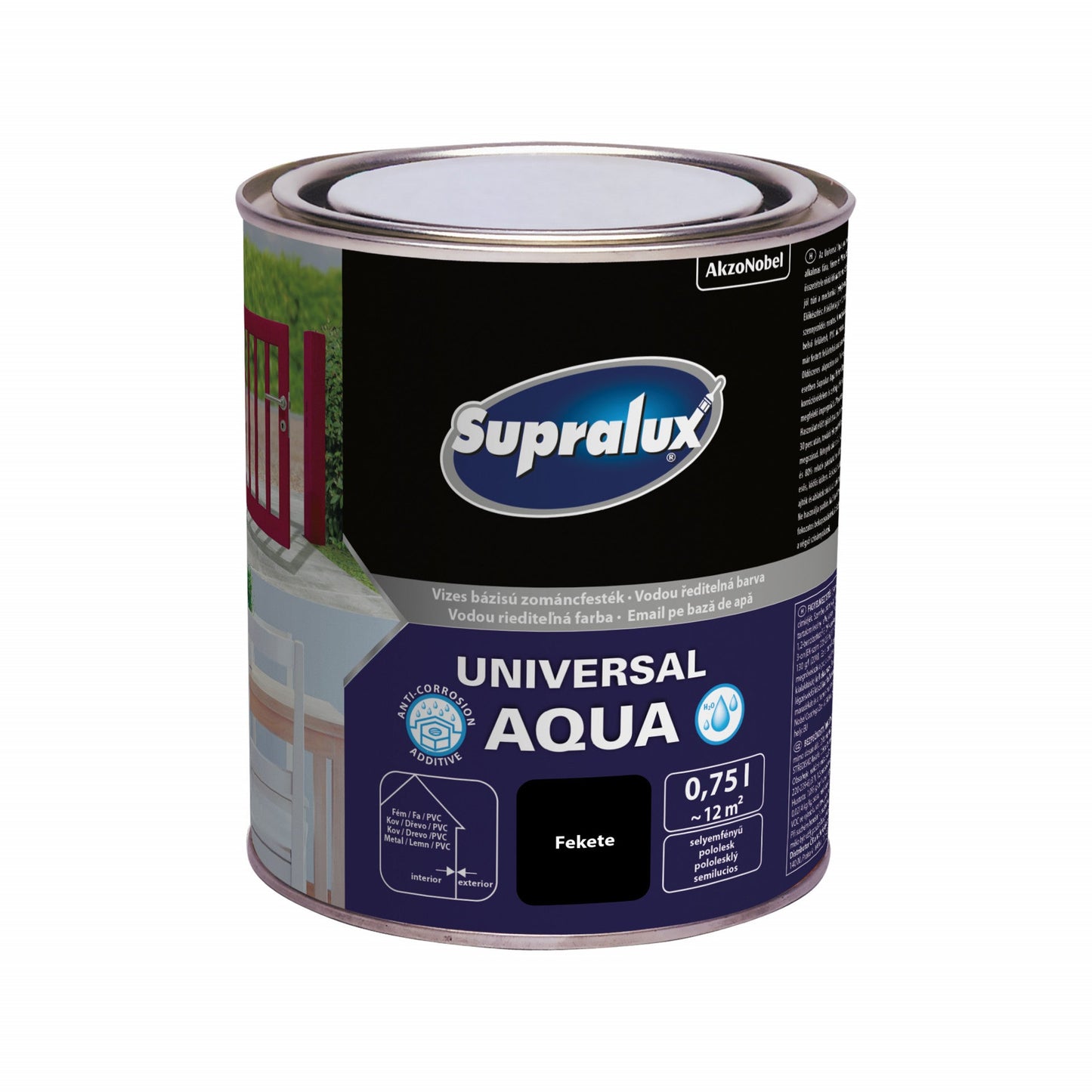 Supralux Universal Aqua Selyemfényű Fehér 2,5L