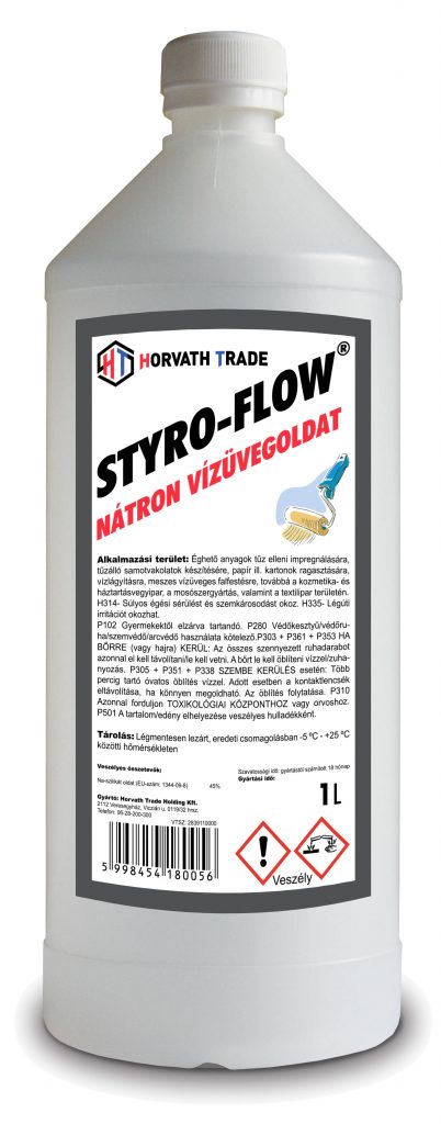 STYRO-FLOW Nátron Vízüveg  1L